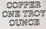 Copper Ounce Flag